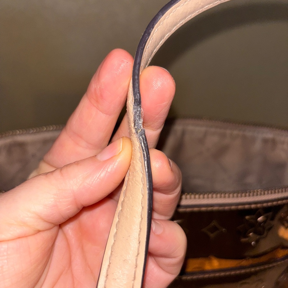 Rare Michael Kors Ciara Metallic Rose Gold Tote - Picture 7 of 12